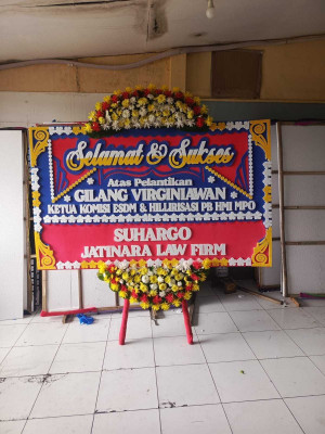 Papan Bunga Paket Pernikahan Sentul