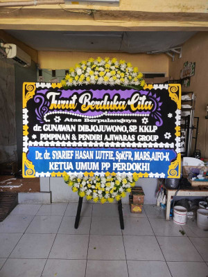 Papan Bunga Paket Pernikahan Sentul